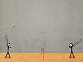 Stick Figure Badminton online oynamak için