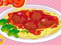 Yemek Spagetti Köfte online oynamak için