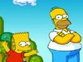 Mario World Bart ve Homer online oynamak için