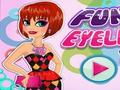 Funky Eyelashes Makeover online oynamak için