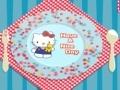 Kitty Dinner Plate Merhaba online oynamak için