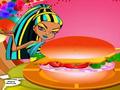 Monster High Hamburger Deco online oynamak için