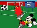 Mickey ile Futbol online oynamak için